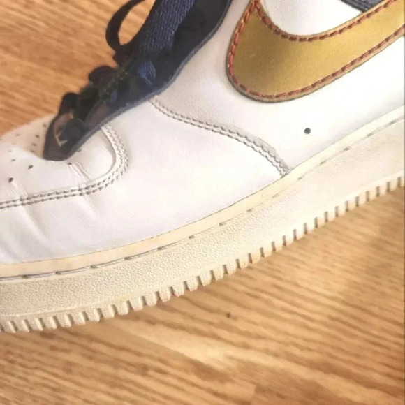 GUC Nike Air Force 1 Low 2007 XXV Charles Barkley Barcelona "Olympic," Size 11 - Picture 8 of 14